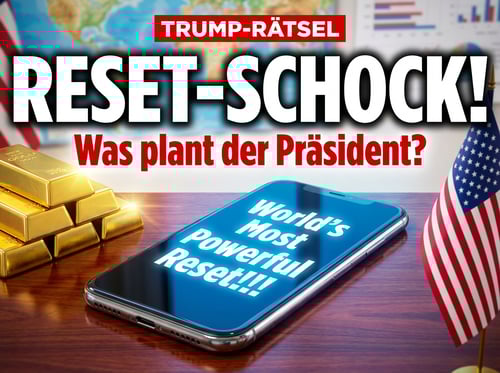 Trumps kryptische Botschaft: Der „mächtigste Reset der Welt" sorgt für Spekulationen