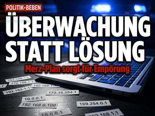 Überwachung statt Abschiebung: Merz will IP-Adressen speichern – und lenkt vom eigentlichen Problem ab