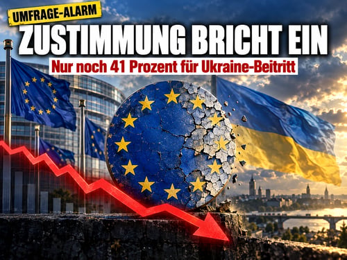 Ukraine-Beitritt: Deutsche ziehen die Notbremse – Zustimmung bricht ein!