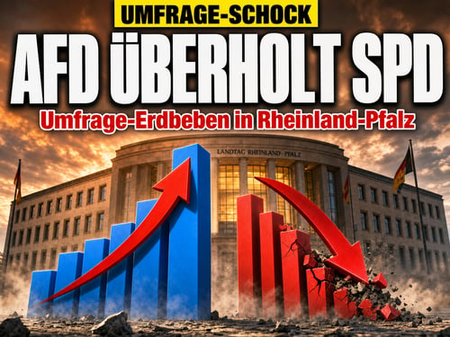 Umfrage-Schock in Mainz: AfD überholt SPD – Schwarz-Rot unter Druck