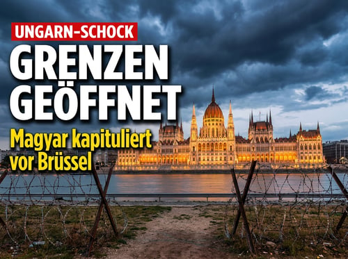 Ungarn knickt ein: Magyars Regierung öffnet die Tore für Migranten
