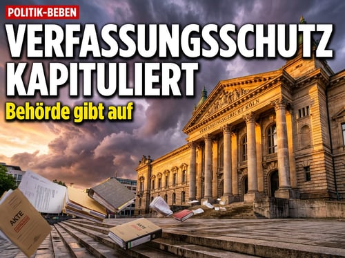 Verfassungsschutz kapituliert: Keine Beschwerde gegen AfD-Urteil – ein Offenbarungseid für Politik und Medien