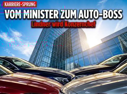 Vom Finanzministerium zum Auto-Discounter: Lindner steigt zum Konzernchef auf