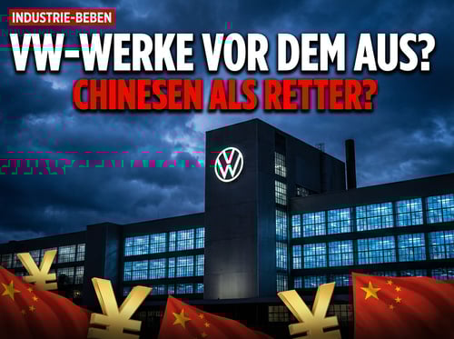VW im Krisenmodus: Wolfsburger Konzern liebäugelt mit chinesischen Investoren – Werke vor dem Aus?