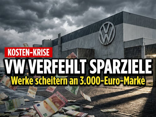 VW in der Kostenfalle: Deutsche Werke verfehlen erneut die Sparvorgaben