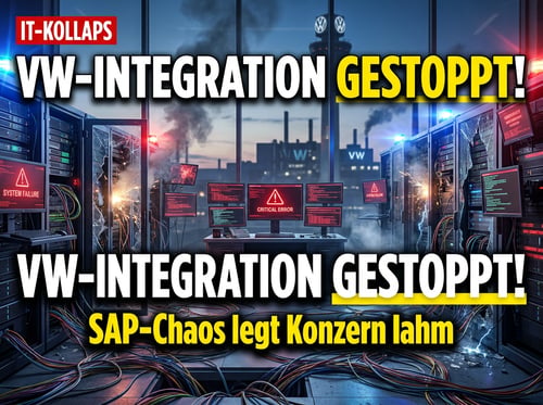 VW vertagt Sachsen-Integration: SAP-Pannen legen Wolfsburger Konzern lahm