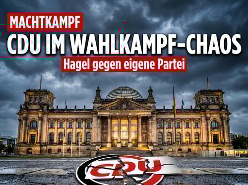 Wahlkampf-Chaos: CDU-Spitzenkandidat Hagel geht auf Distanz zu eigener Partei
