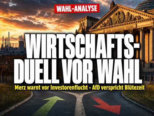 Wahlkampf-Duell: Siegmund kontert Merz' Investoren-Warnung