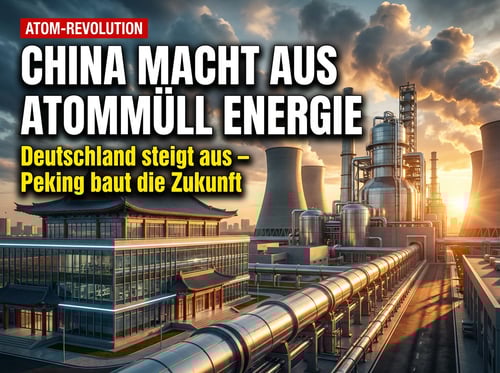 Während Deutschland seine Kernkraftwerke abschaltet, macht China Atommüll zum Treibstoff der Zukunft