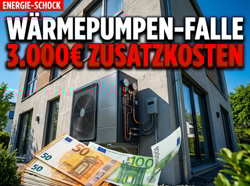 Wärmepumpen-Falle: Tübingen kassiert über 3.000 Euro für Gasnetz-Abtrennung
