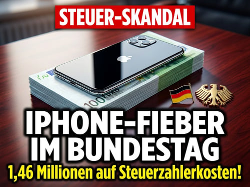 Weihnachtsbescherung auf Steuerzahlerkosten: Wenn Volksvertreter das iPhone-Fieber packt