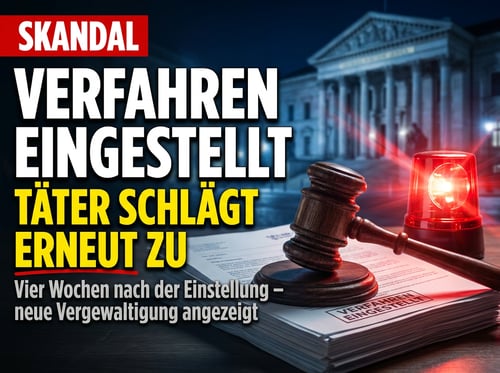 Weil das Opfer nicht schrie: Justiz stellt Verfahren ein – vier Wochen später soll der Haupttäter erneut zugeschlagen haben
