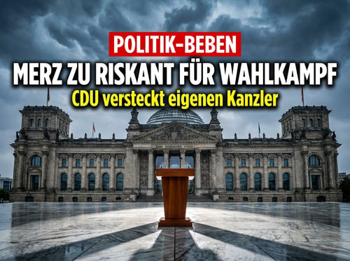 Wenn der eigene Kanzler zur Belastung wird: CDU versteckt Merz vor der Wahl in Sachsen-Anhalt
