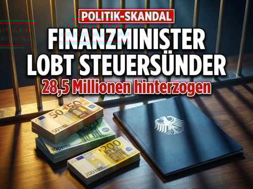 Wenn der Finanzminister einen verurteilten Steuerhinterzieher zum moralischen Kompass erklärt
