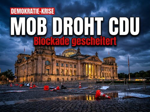 Wenn der Mob zur „Demokratie“ ruft: Antifa-Bündnis droht nun auch CDU und BSW