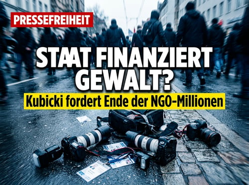 Wenn der Staat den Mob mitfinanziert: Kubicki fordert Ende der NGO-Millionen nach Jagd auf Journalisten in Erfurt