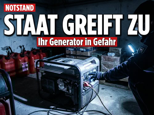 Wenn der Staat im Blackout zugreift: Ihr Generator, Ihr Diesel, Ihr Problem