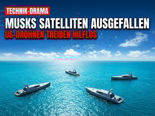 Wenn Musks Satelliten streiken: US-Militärdrohnen treiben hilflos im Pazifik