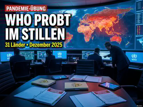 WHO probt im Stillen den Ernstfall: Globale Pandemie-Simulation mit 31 Staaten wirft brisante Fragen auf