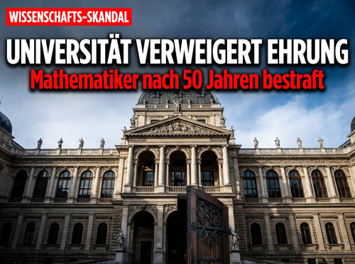 Wien zeigt sein wahres Gesicht: Universität entzieht Mathematiker die Ehrung – weil er falsch denkt