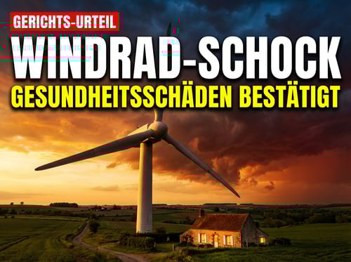 Windkraft vor Gericht: Französisches Urteil bestätigt Gesundheitsschäden durch Windräder