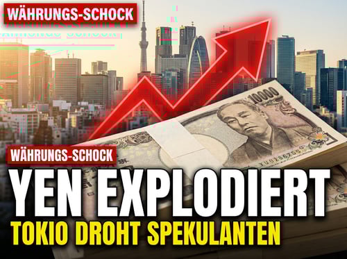 Yen-Rally erschüttert Märkte: Tokio signalisiert Nulltoleranz gegen Währungsspekulanten