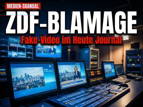 ZDF-Blamage: Öffentlich-Rechtlicher Sender zeigt KI-Fake-Video und löscht klammheimlich ganze Sendung