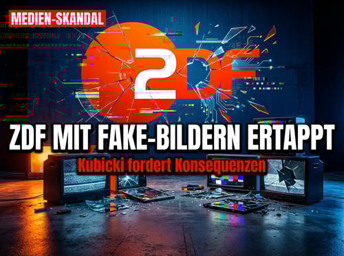 ZDF ertappt: KI-generierte Fake-Bilder im „heute journal" – Kubicki fordert Konsequenzen