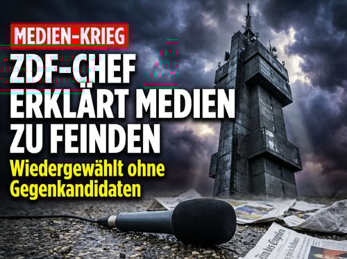 ZDF-Intendant erklärt unabhängige Medien zum „Feind" – und wird ohne Gegenkandidat wiedergewählt
