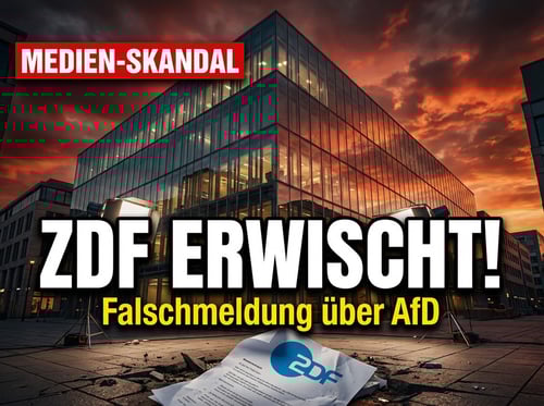 ZDF verbreitet Falschmeldung über AfD-Politiker – und korrigiert sich klammheimlich