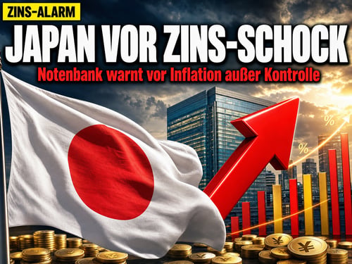 Zins-Alarm aus Tokio: Japans Notenbank wird plötzlich nervös