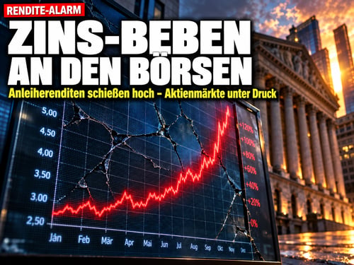 Zins-Beben erschüttert Europas Börsen: Wer zahlt die Schuldenzeche?