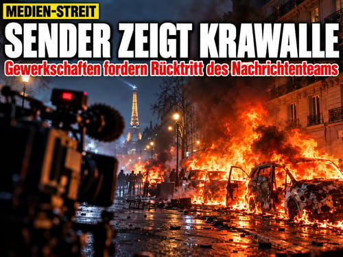Zu viel Wahrheit? France 2 zeigt Pariser Krawalle – Gewerkschaften toben