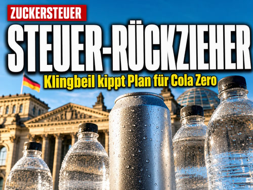 Zuckersteuer auf Cola Zero? Klingbeil kassiert eigenen Plan ein