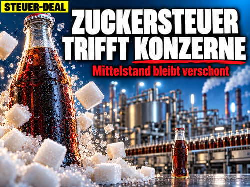 Zuckersteuer-Deal: Klingbeil zielt auf Cola-Riesen, Mittelstand verschont