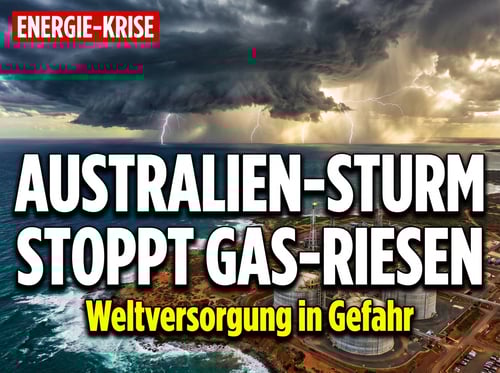 Zyklon „Narelle" legt Australiens LNG-Giganten lahm – globale Energieversorgung wackelt