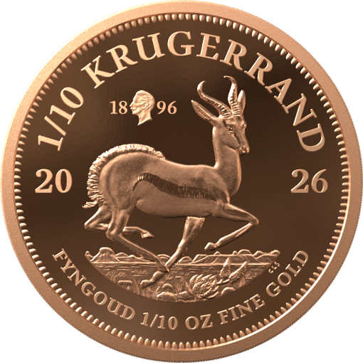 1/10 Unze Gold Krügerrand Kaiser Wilhelm II. Privy Mark 2026 (Auflage: 500 | Polierte Platte)