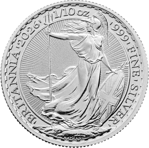 1/10 Unze Silber Britannia 2026