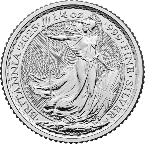 1/4 Unze Silber Britannia 2025