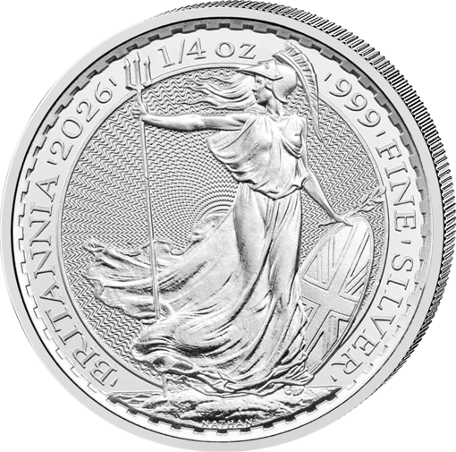 1/4 Unze Silber Britannia 2026