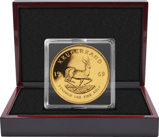 1 Unze Gold Krügerrand 1969 (Polierte Platte | inkl Etui)