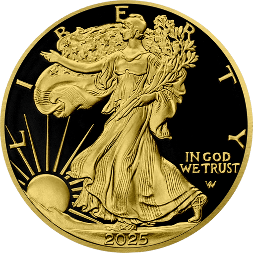 1 Unze Silber American Eagle Gold Nugget Iced Out 2025 (Auflage: 50 | teilvergoldet)