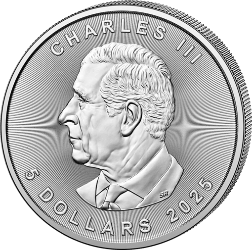 1 Unze Silber Maple Leaf 2025