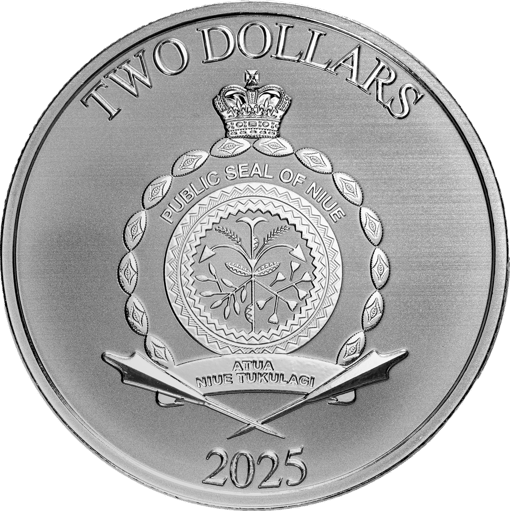 1 Unze Silber Dagobert Duck 2025 (Auflage: 25.000 | Scrooge McDuck)