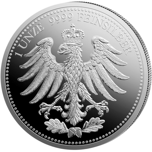 1 Unze Silber Reichsmark 2025 (Auflage: 5.000 | Polierte Platte)