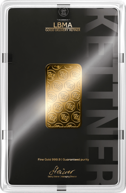 20g Goldbarren Heimerle und Meule (Kettner Edelmetalle)