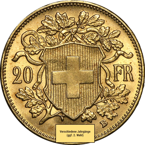 Vreneli Gold 20 Franken