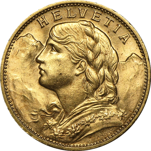 Vreneli Gold 20 Franken