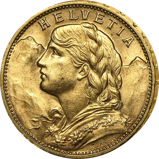Vreneli Gold 20 Franken