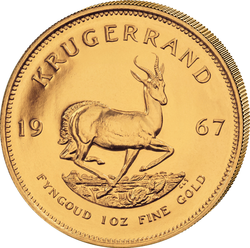 1 Unze Gold Krügerrand 1967 PL (Auflage: 10.000 | Etui | inkl. SA-Mint Papiertasche)